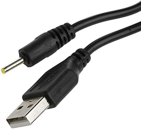 PPJ USB 5V DC полнач за полнач за полнење на кабел за напојување за RCA 10 Viking Pro RCT6303W87 / RCT6303W87DK DKF 10.1 Android таблет компјутер
