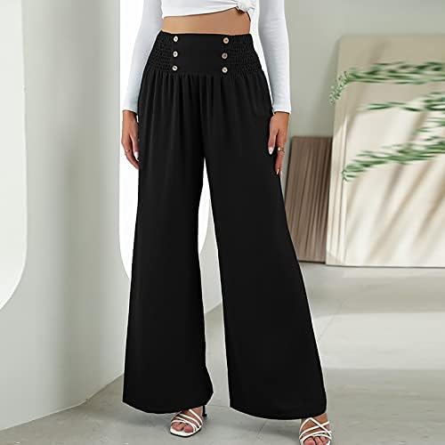 Женски обични панталони 3Д панталони за животни, жени цврста боја со голема големина обични панталони памук и женски изолирани