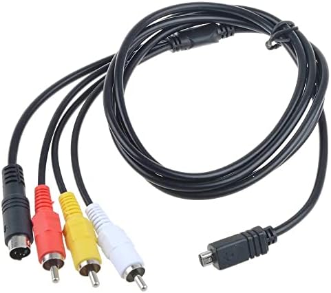 Parthcksi 5ft av a/v аудио видео кабел за кабел за кабел за камера за Handycam hdr-Cx250/v/e