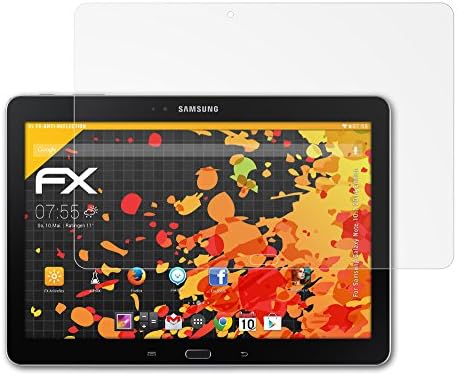 2 x Atfolix Екран заштита Samsung Galaxy Note 10.1 Заштитен заштитник на екранот на филмот-FX-Antireflex Анти-рефлексивно