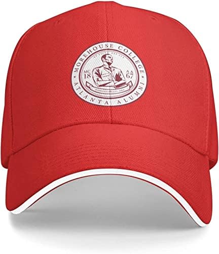 Морехаус колеџ лого сендвич капа унисекс класичен бејзбол капунсекс прилагодлива каскета тато капа