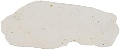 GEMHUB сертифициран суров груб природен чист бел кварц 56 ct. Нетретиран лабав скапоцен камен за мулти намена