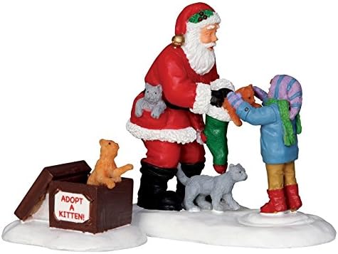Чудата на Санта Санта Санта и Мачиња сет на фигури за Божиќни 2-парчиња
