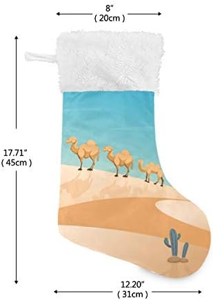 Камила Пимилагу во пустината Божиќни чорапи 1 пакет 17,7 , виси чорапи за Божиќна декорација