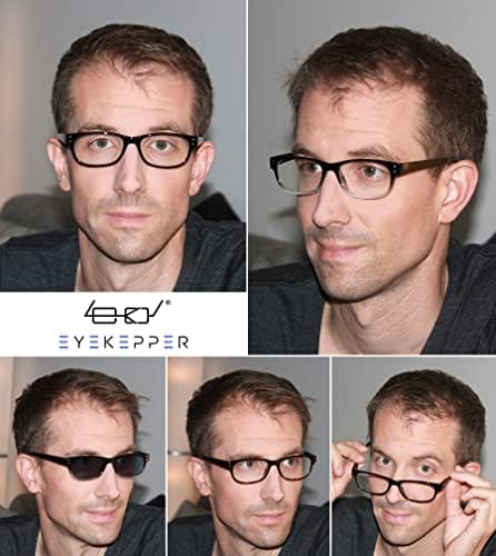 Eyekepper Заштедете 10% на комплет 5 пакувања класични очила за читање за мажи и 4 пакувања со два тони читатели +2,50