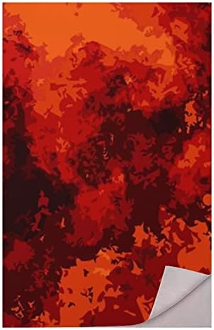 Апстрактни огнени пламени црвени камо Брзи суви крпи за миење садови високо апсорбирани крпи за лице за лице за бања за бања