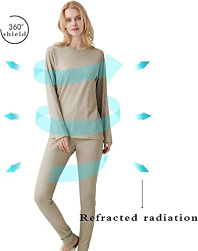Дарзис ЕМФ Анти-зрачење облека Сребрена влакна Заштита за зрачење, Објавување на зрачење за зрачење за бремени жени за блокирање/заштита