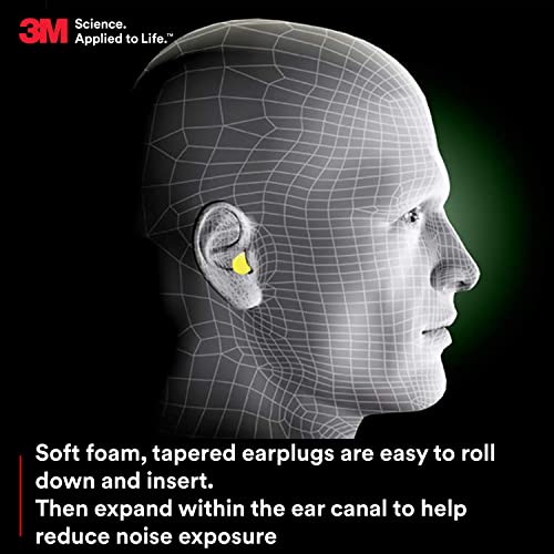 3М приклучоци за уво, шише 500 пар/полнење за еден допир, E-A-Rsoft Superfit 391-1254, нечистено, еднократна употреба, пена, NRR