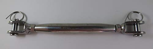 Не'рѓосувачки челик 316 тип E M10 Turnbuckle Завртки за завртки за завртки и морско одделение од вилица