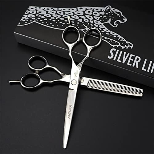 ZBXZM Професионални ножици за коса сет, 6CR ножици за сечење на ножици за сечење на коса од не'рѓосувачки челик, за жени мажи, салон,