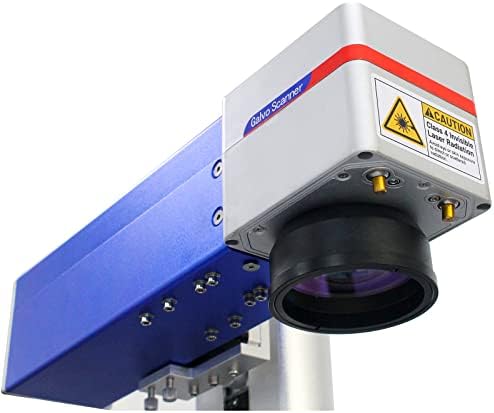 Машина за обележување на ласерско влакно, светлосно, сите алуминиумски легури, двојно црвено светло, очила OD7+, рачно надолу надолу