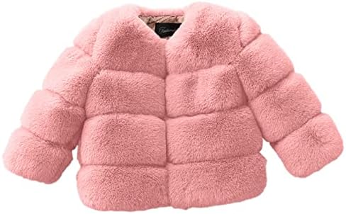Кагајд бебе зимска јакна Деца девојки палто зимски ветровит, згуснено палто јакна, топла руно надворешна облека тинејџерски јакни