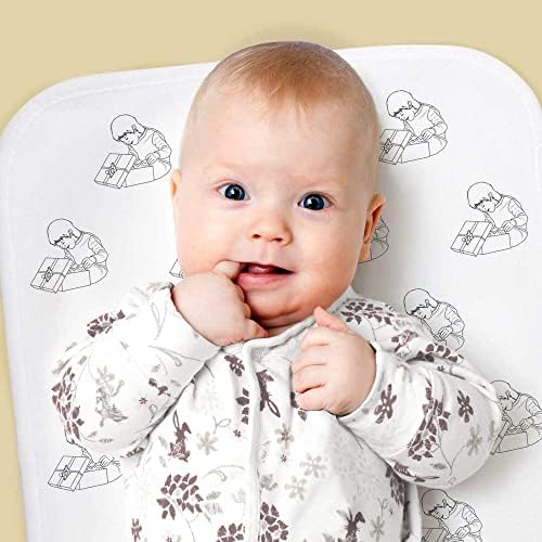 Азиеда „Момче Отворено сегашно“ крпа за бебиња/миење