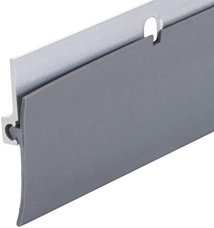 Алуминиумска врата дното на влечење со врата од трокреветни перки, сребро - производи за градење на д -р 05090