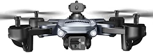 Moresec Mini Drone со камера, 1080p двојна HD камера преклопување на воздушен беспилотно летало оптички FL-OW локализација Далечински управувачки