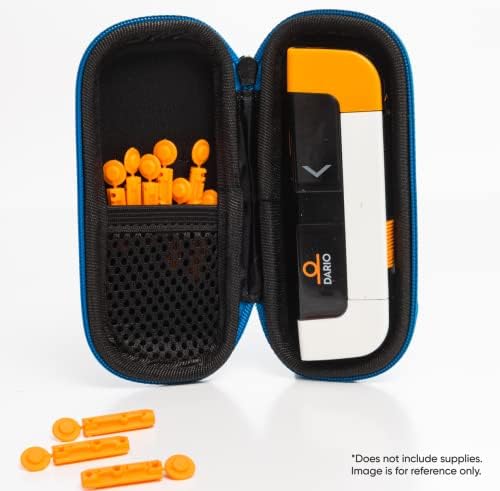 Дарио дијабетес торба за патувања - за комплет за монитор за глукоза и други материјали за дијабетичари