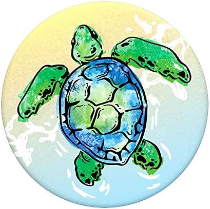 PopSockets Poptop Swappable Top за PopSockets Phone Grip Base - Tortuga