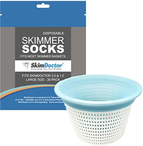 Skimdoctor Pool Skimmer чорапи. Ултра фино решетка за стапици дури и најмалите остатоци. Заштитете ги чорапите за филтрирање на