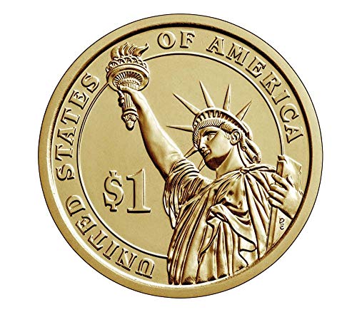2007 Стр Или Д 2020 Претседателски Долари 40 Монета Поставена Во Зелена Литлтон Прилагодена Папка За Монети Нециркулирана