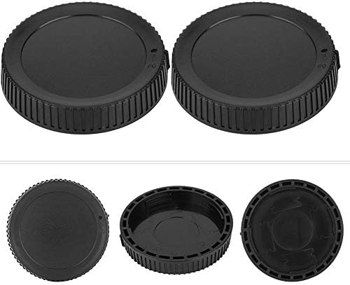 Капакот на капакот на капакот на леќите од 2 парчиња камера за Nikon Z6 Z7 Z50 и Z -Mount Camera - црна