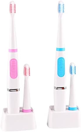 AUOF електрична четка за заби ipx7 водоотпорен прекинувач со еден допир мека четка глава со низок бучава заби за заби за белење на