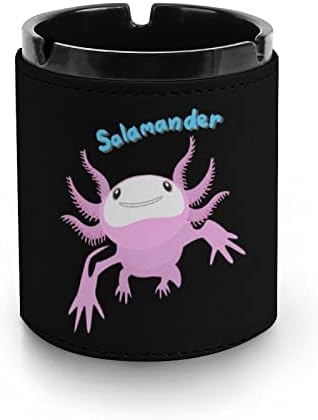 Salamander Axolotl кожа пепелска преносна тркалезна цигара од пепел