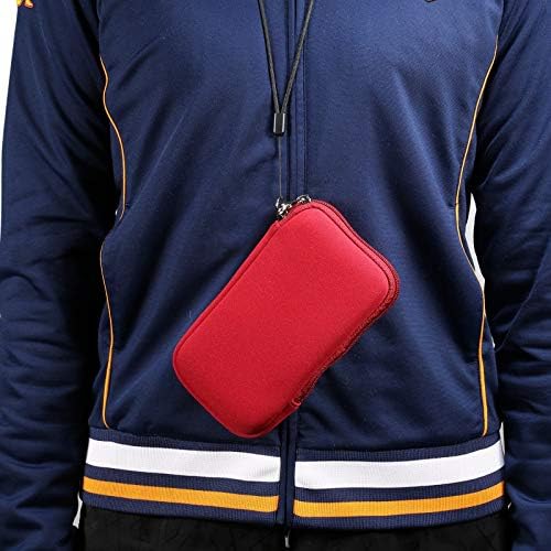 Фудбал случај на неопренови телефонски ракав, 6,9 инчи Универзална мобилна торбичка мобилна торба со патент за iPhone 11 Pro Max, XS