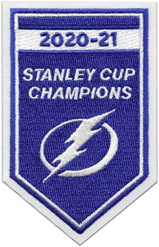 2021 NHL Stanley Cup Final Champions Тампа Беј Молња Банер Jerseyерси Печ