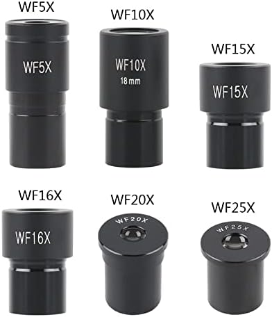 Комплет Додатоци за микроскоп за Возрасни 2 парчиња/Комплет WF5X WF10X WF16X WF20X WF25X WF30X Додаток Широк Лабораториски Потрошен Материјал