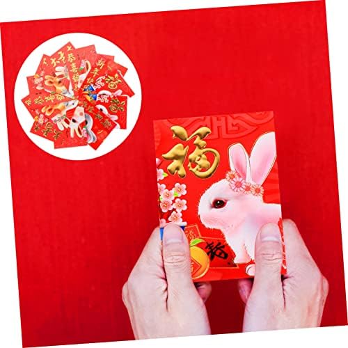 Неродеко 60 парчиња 2023 Нова Година Црвен Плик Црвени Чанти Кинески Црвени Пликови Свадбени Пликови 2023 Црвен Пакет Традиционални