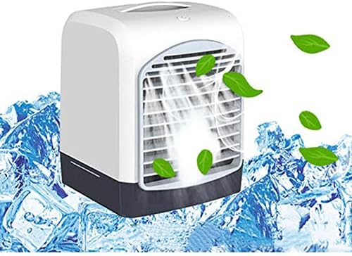 Мини климатик, летен USB ладилник мултифункционален климатик овлажнител прочистувач на прочистувач на воздухот, вентилатор за ладилник