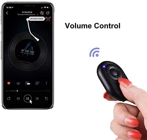 Bluetooth Телефон Далечински и Контрола на Тарнер на страници - може да се користи и за да се движат видеа за TikTok и Control за
