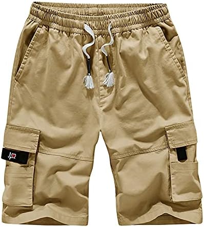 Подароци за риболов мажи за машка машка мода за џебни панталони памук памук со пет точки со комбинезони брзо суво