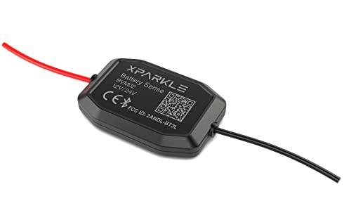 XPARKLE BVM02 BATTY BATTery Sense Car Monitor Monitor Monitor со Bluetooth и телефонска апликација