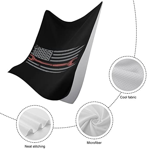 Гроздобер механичар во САД знаме Брзи суви крпи за миење садови високо апсорбирани крпи на лицето лице за рачни крпи за бања бања хотел
