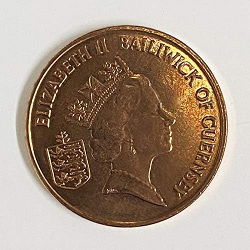 Гернзи 2 Пени, 1996-2012 Случаен Година Комеморативни Монети