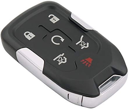 Keyless2Go Замена за 6 Копче Близина Паметен Клуч За Chevrolet GMC HYQ1AA 13508278 13508280