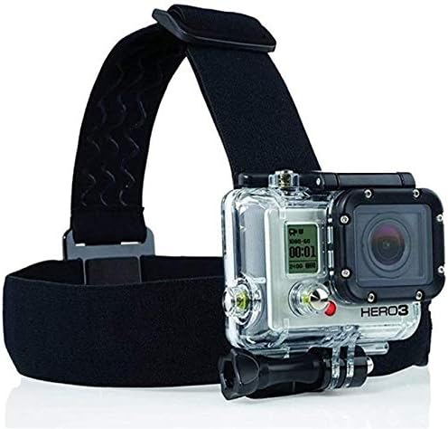 Navitech 8 во 1 Комбо комплет за додатоци за акциони камера со црвена кутија - компатибилен со акционата камера Yuntab W9