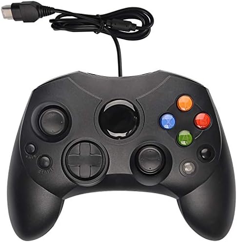 2 Пакет Класичен Xbox S Тип Жичен Gamepad Џојпад Џојстици Контролер За Microsoft Xbox Компатибилен