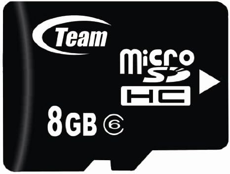 8GB Турбо Класа 6 Microsdhc Мемориска Картичка. Голема Брзина За Nokia 6600 Пати Слајд Доаѓа со слободен SD И USB Адаптери. Доживотна Гаранција