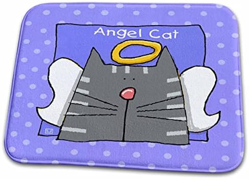 3дроза Ангел Греј Таби Мачка Симпатична Цртан Филм Миленичиња Загуба Меморијал - Јадење Сушење Душеци