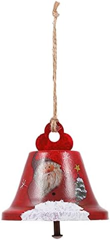 Божиќ Ѕвона Орнаменти Џингл Бел: Божиќ Метал Санки Ѕвона Рустикален Занает Ѕвона Виси Новогодишна Елка Украси Украс За Врата Празник Свадба Божиќ