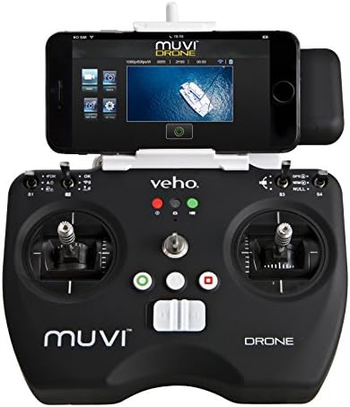 Veho Muvi Drone UAV Quadcopter со 1080p HD вграден во камера, сателитска навигација и апликација за прегледување во живо