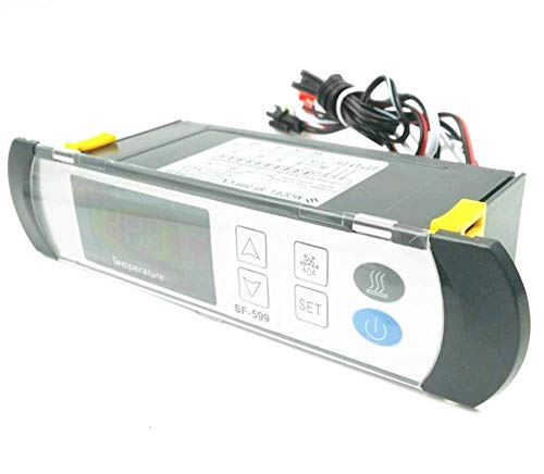 Yjingrui SF-599 Електронски дигитален дисплеј Контролер на температура на температура за ладење на термостат Термостатор Модул за прекинувач