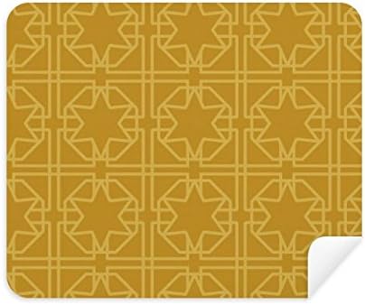 Тајланд Златен Ткаење Декоративен Модел Чистење Крпа Екран Почиста 2 парчиња Велур Ткаенина