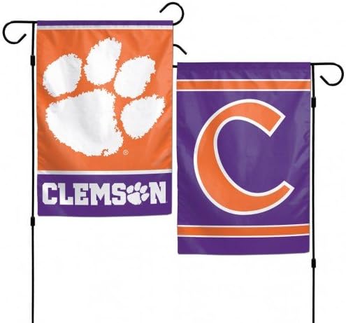 Wincraft NCAA Clemson University WCR16407031 Градинарско знаме, 11 x 15