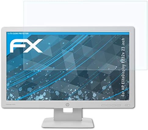 Филм за заштита на екранот Atfolix компатибилен со HP Elitedisplay E232E 23 инчен заштитник на екранот, ултра-чист FX заштитен филм