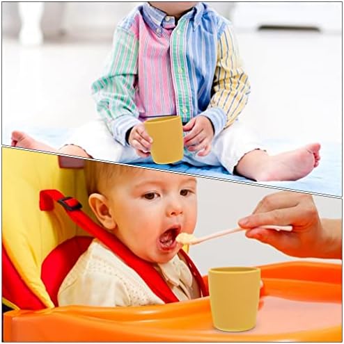 АЛРЕМО КСИНГХУАНГ - Силиконска Чаша За Обука Чаши За Пиење Бебиња Чинии За Хранење Бебиња Чаши За Додатоци За Храна За Бебиња Отпорност На Топлина Преносна Чаша За ?