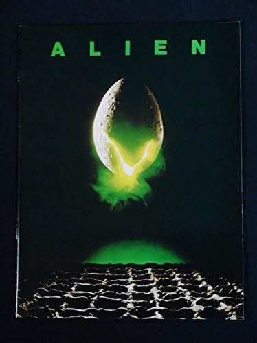 Alien 1979 Ридли Скот - Научен хорор - Програма за сувенири - Неискористена нане C10 нане !!