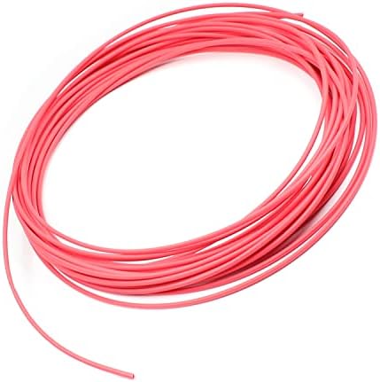 1 парчиња Цевки За Топлинско Смалување, 2: 1 Црвен Кабел за Електрична Жица bettomshin q 600v &засилувач; 248°F, 8mx1mm Обвивка За Смалување